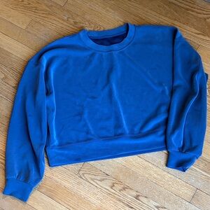 Lululemon Athletica Blue Sweatshirt